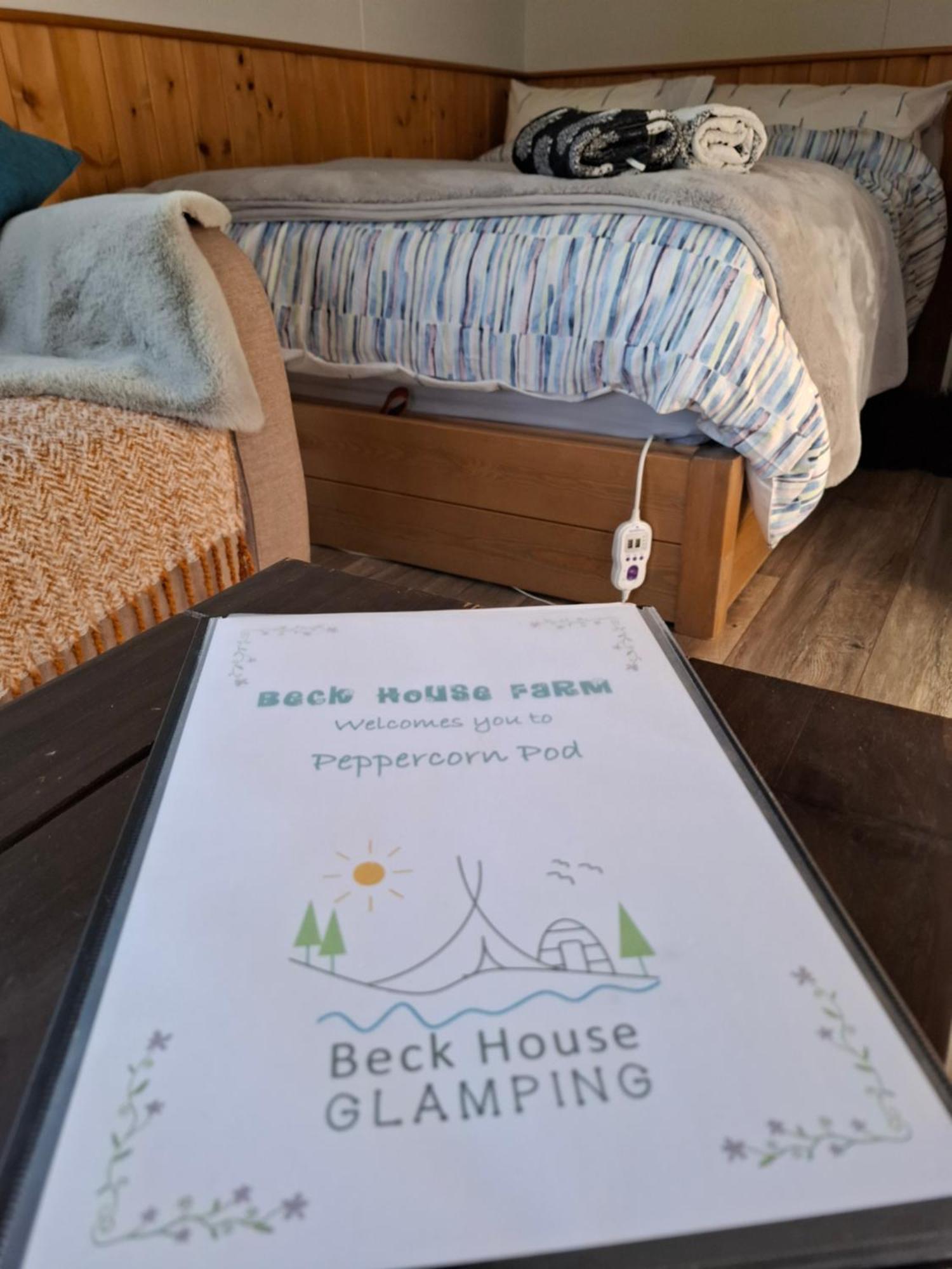 Campeggio Peppercorn Pod At Beck House Glamping Salmonby